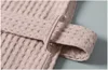 104367-00ecad.jpg Robe en coton éponge pour printemps et été, Robe du matin fine, peignoir gaufré à manches longues, serviette de bain de beauté d'hôtel pour Couples