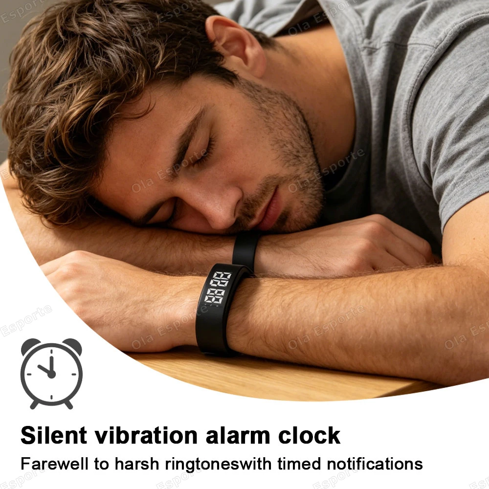 LED 디지털 모니터 스마트 밴드 ? 스마트 팔찌 방수 스마트 시계 스마트밴드 진동 알람 알림 기능과 러닝 걸음 수 측정 기능