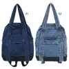 Denim Schoolbag Casual Handbag Adjustable Strap Women Travel Daypack Retro Rucksack for Work Travel 4