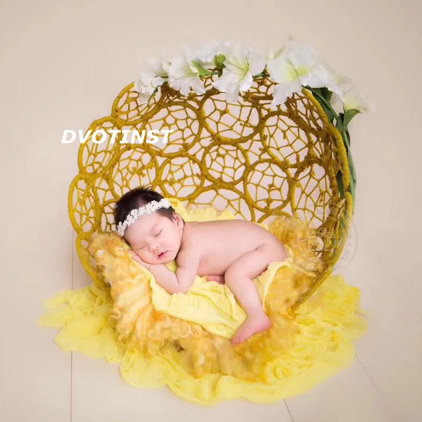 Dvotinst детский реквизит для фотосъемки Железный аксессуар рамка корзины