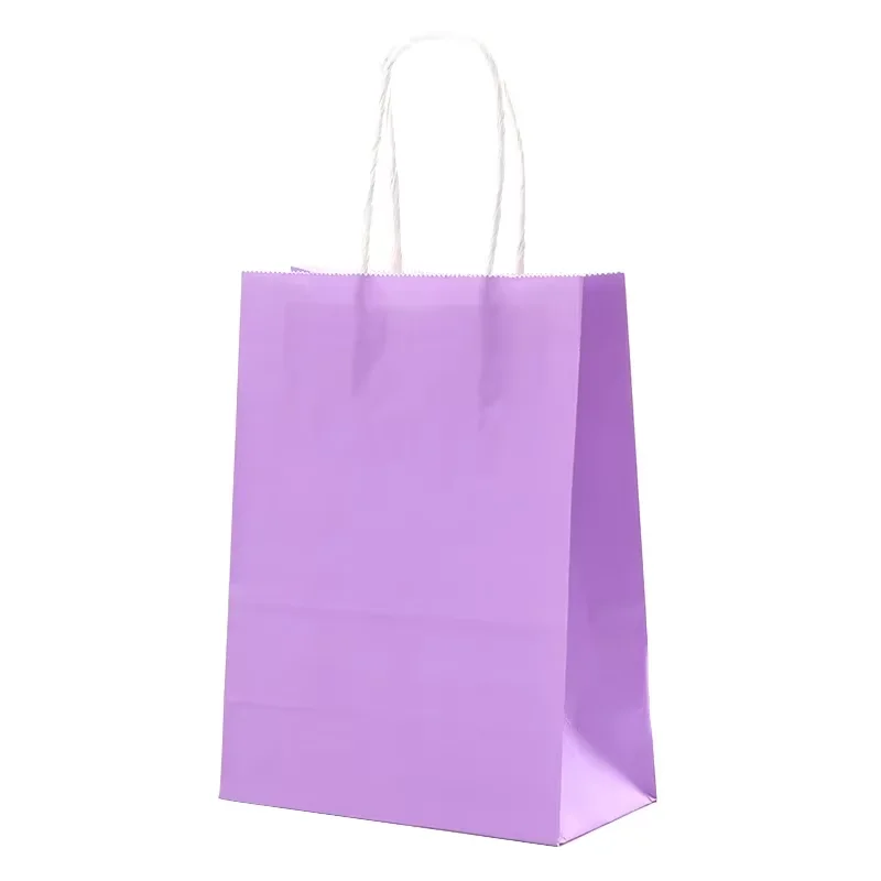 10/30PCS Holiday Birthday Wedding Party Gift Bags – Kraft Paper Colorful Gift Bags for ... - SKU KPGB2030 - UGI Packaging