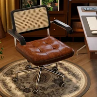 Rotating Study Office Chair Executive Wheels Footrest Cheap Durable Office Chair Boys Modern Camping Metal Muebles Furniture 1