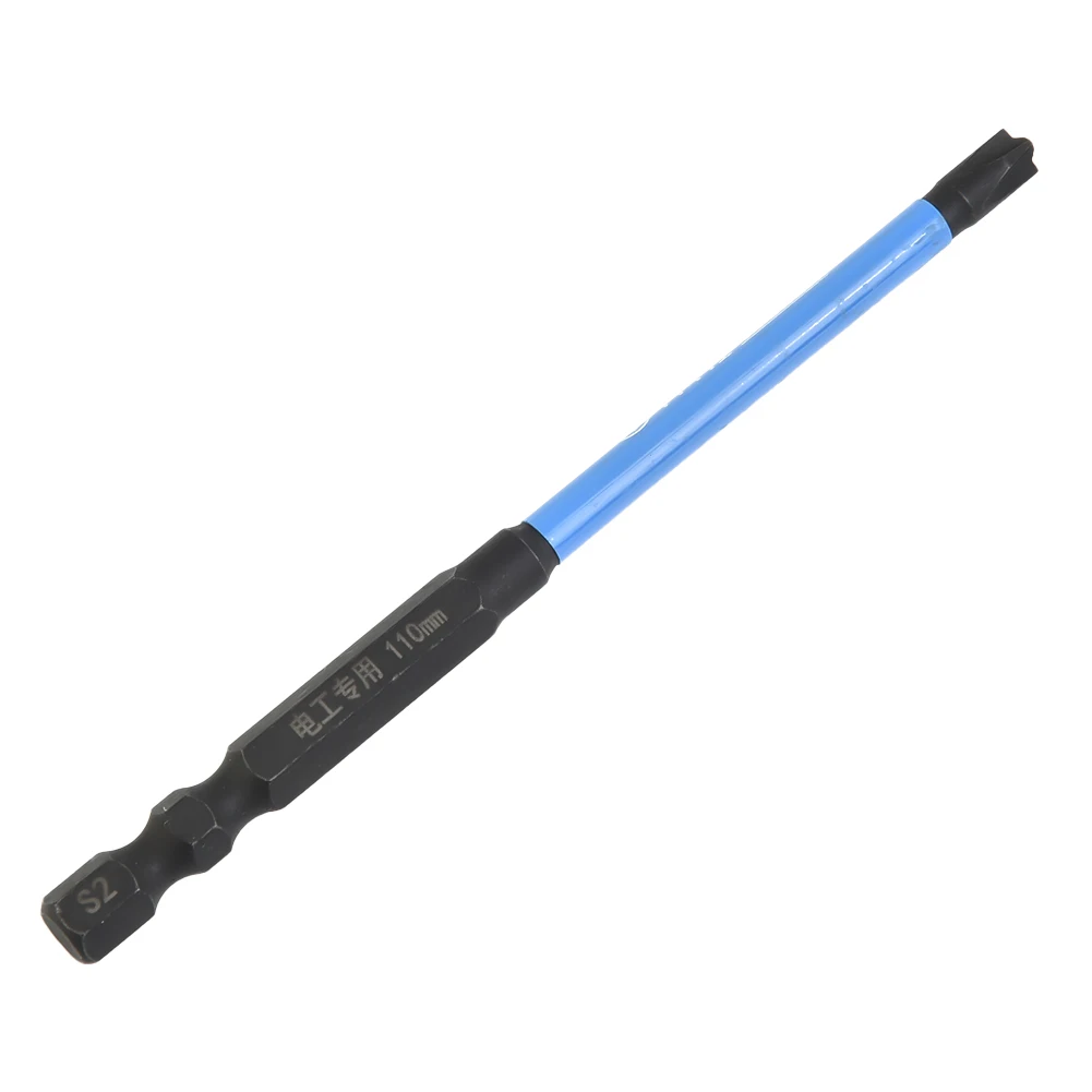 

6pcs Magnetic Special Cross Phillips Screwdriver Bit Kit FPH1 FPH2 FPH3 For Electrician Socket Switch Power Tools 65/110mm