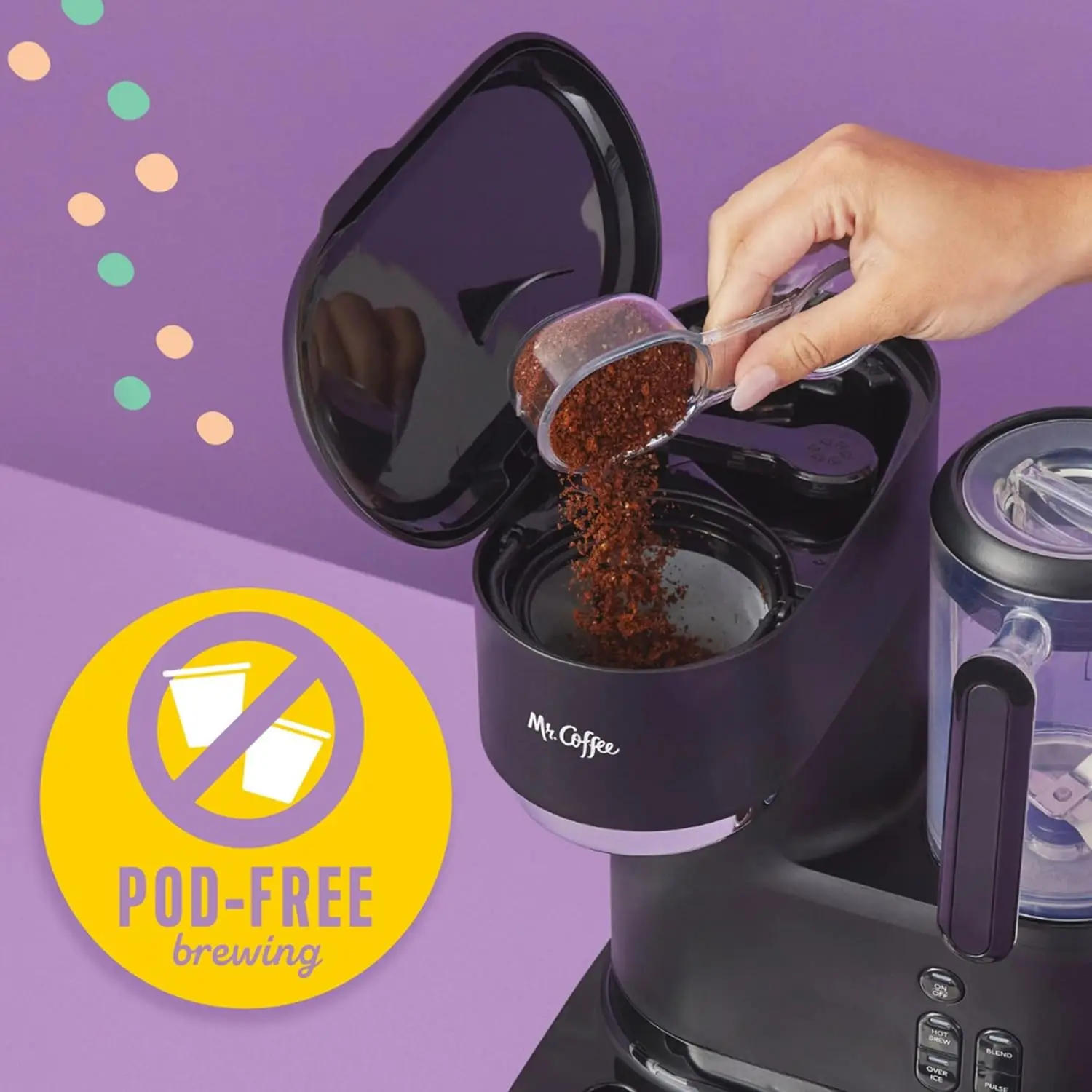 Complete 3-in-1 coffee system