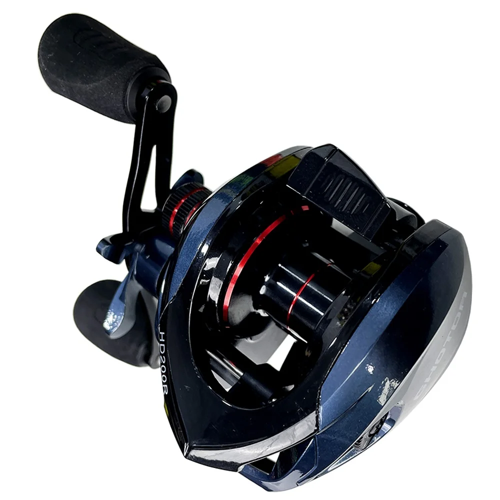 Ultralight Metal Spool Baitcasting Fishing Reel with Magnetic Brake Max Drag 8kg for Bass Fishing