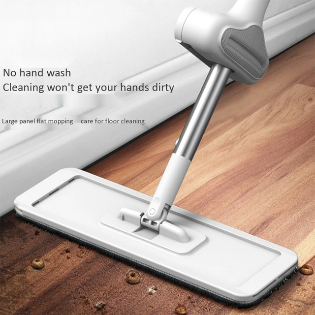 Revolutionize your cleaning routine with the Magic Squeeze Flat Cutting Mop.