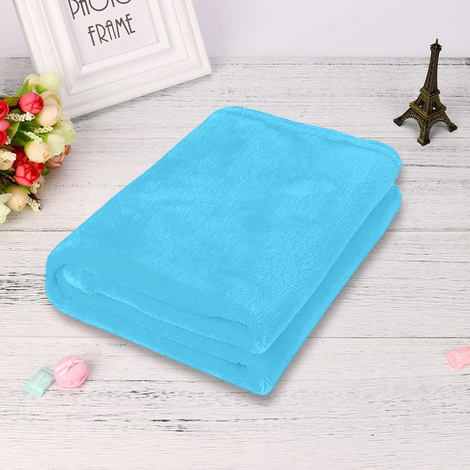50X70CM Fleece Throw Blanket Extra Soft Warm Fuzzy Bed Plush Lightweight Microfiber Couch Sofa Blankets 5