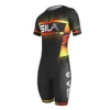 Sila Kids Cycling Skating Suit Inline Skate Speed Skating Short Sleeve Racing Suit Ciclismo Children's Fast Skating Clothing 4