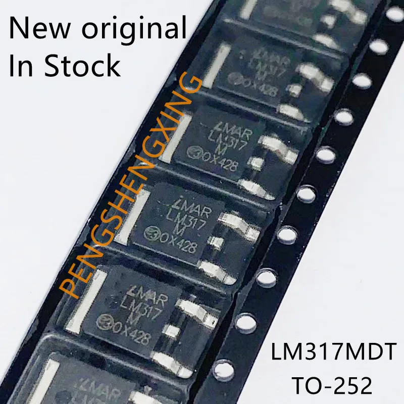 10 шт./лот LM317MDT LM317M LM317 TO-252 новая Оригинальная точечная распродажа | Электронные