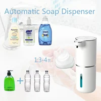 Automatic Liquid/Foma Soap Dispenser, Touchless Electric Dispenser, USB Rechargeable with Infrared Sensor for Bathroom,Kitchen 5