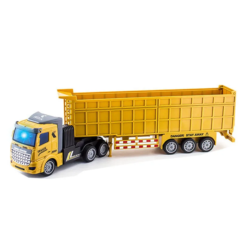 Remote Control Excavator & Truck Toy Set for Kids
