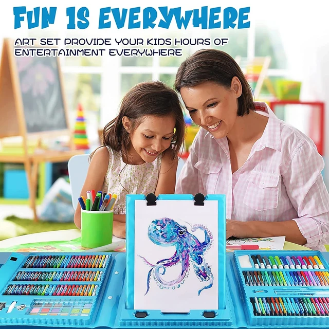 Children's 176 Piece Art Set