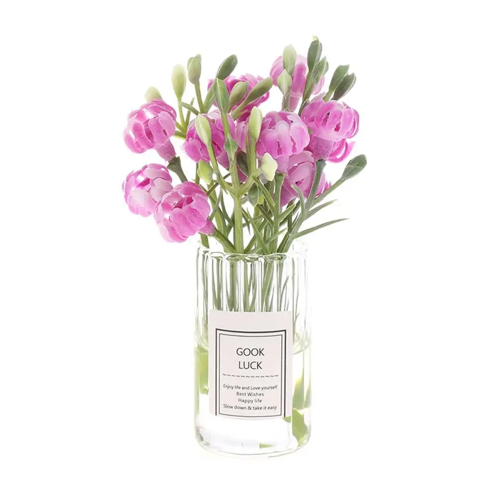 Pretend Play Toy Model Crafts Simulation Potted Plants 1:12 Dollhouse Miniature Dollhouse Accessories Doll House Decoration