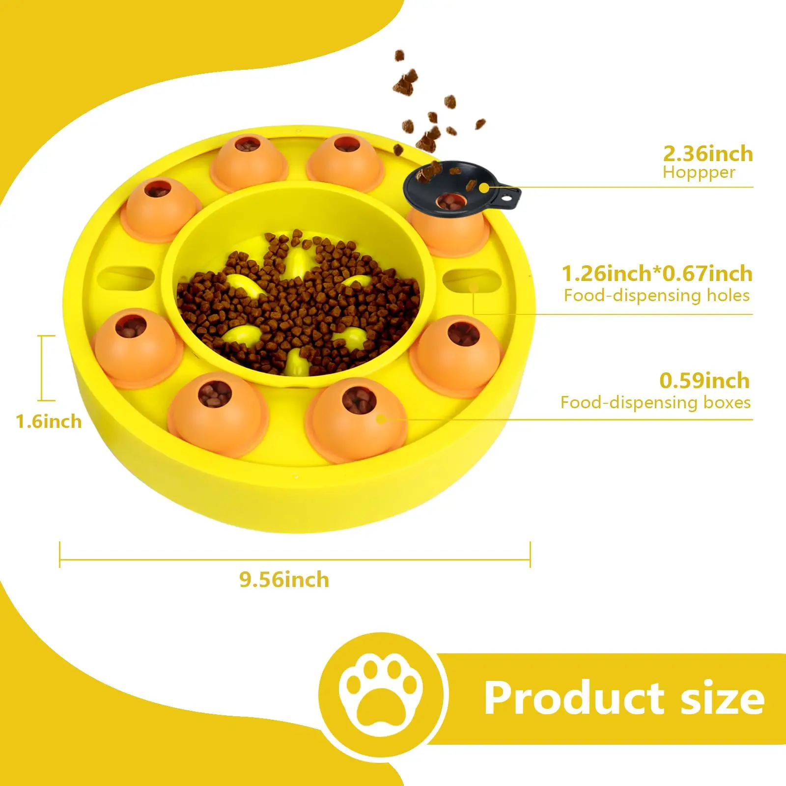 Cat Treat Puzzle Slow Feeder Toys Interactive Food Dispensing Maze Pet Bowl  Improves Digestion Enrichment Active Cat Bowl - AliExpress