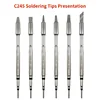 Original JBC Soldering Station CD-2BHQF Fit Universal C245 Series Soldering Iron Tips Repair Mobile Phone PCB IC Tools 5