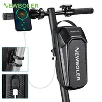 NEWBOLER 3L/5L sac de Scooter électrique accessoires sac de véhicule électrique avec Port USB sac avant de Scooter étanche sac de vélo 1