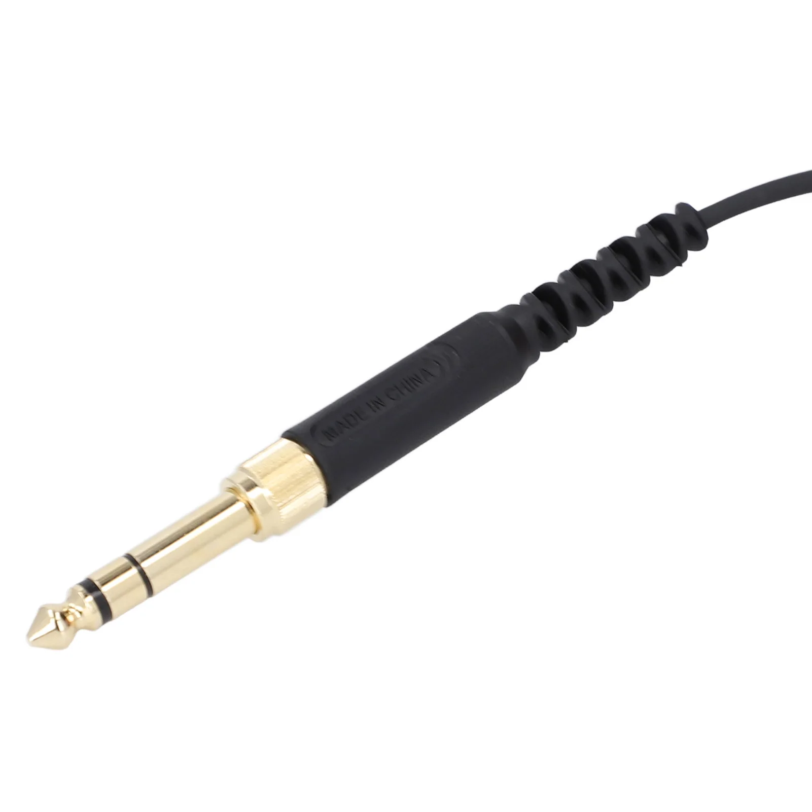 Replacement Coiled Audio Cable For Pioneer DJ HDJ CUE1 HDJ CUE1BT HDJ X5 HDJ X7 HDJ S7, Spring Extension Audio Cable With 3.5mm Plug And 6.3mm Adapter - View #6