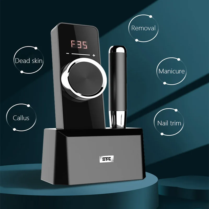 

Электрический аппарат для маникюра, 35000 об/мин, бесщеточный двигатель, перезаряжаемый, беспроводный, пилка для полирования ногтей для ногтей