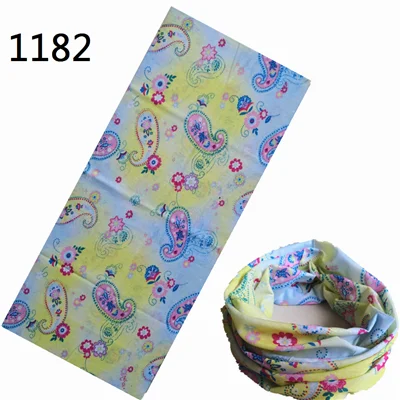 Fashion Paisley seamless neck Scarf tube Paisley bandana Multifunctional Headwear headband hijab Mask Cap kerchief babushka black scarf mens