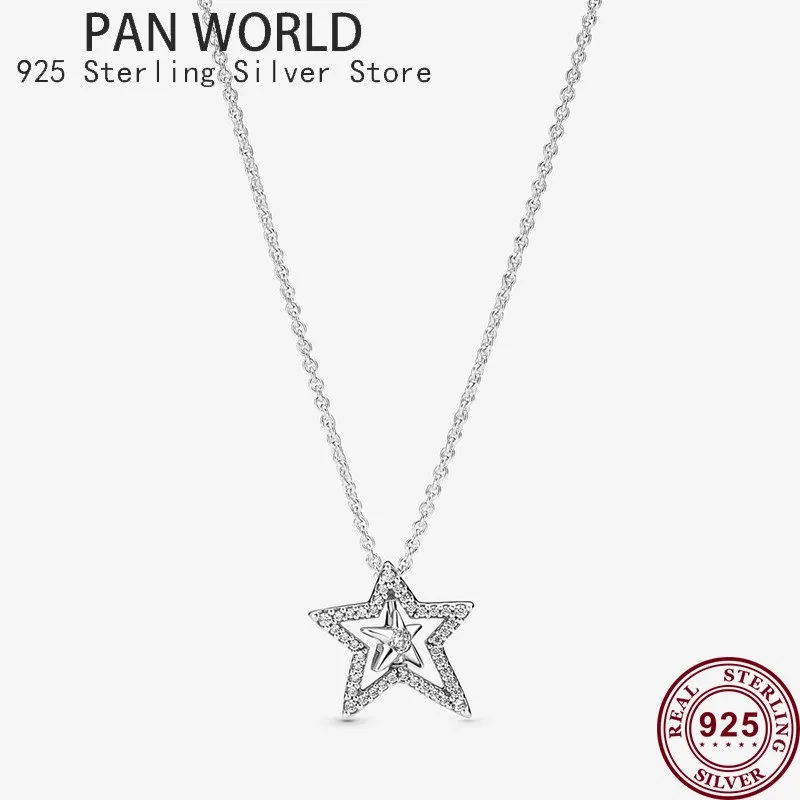 Recommend 925 Sterling Silver New Love Earth Star Balloon Pendant For Original Necklace Women's Diy Charm Jewelry
