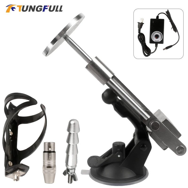 Mini Telescopic Linear Actuator Mini High Thrust 60mm/75mm Suction Cup 3XLR Connector Small Reciprocating Mechanism Motor DC 24V telescopic linear actuator 45mm stroke 0 500rpm variable speed reciprocating mechanism connector diy toys 100v 240v dc