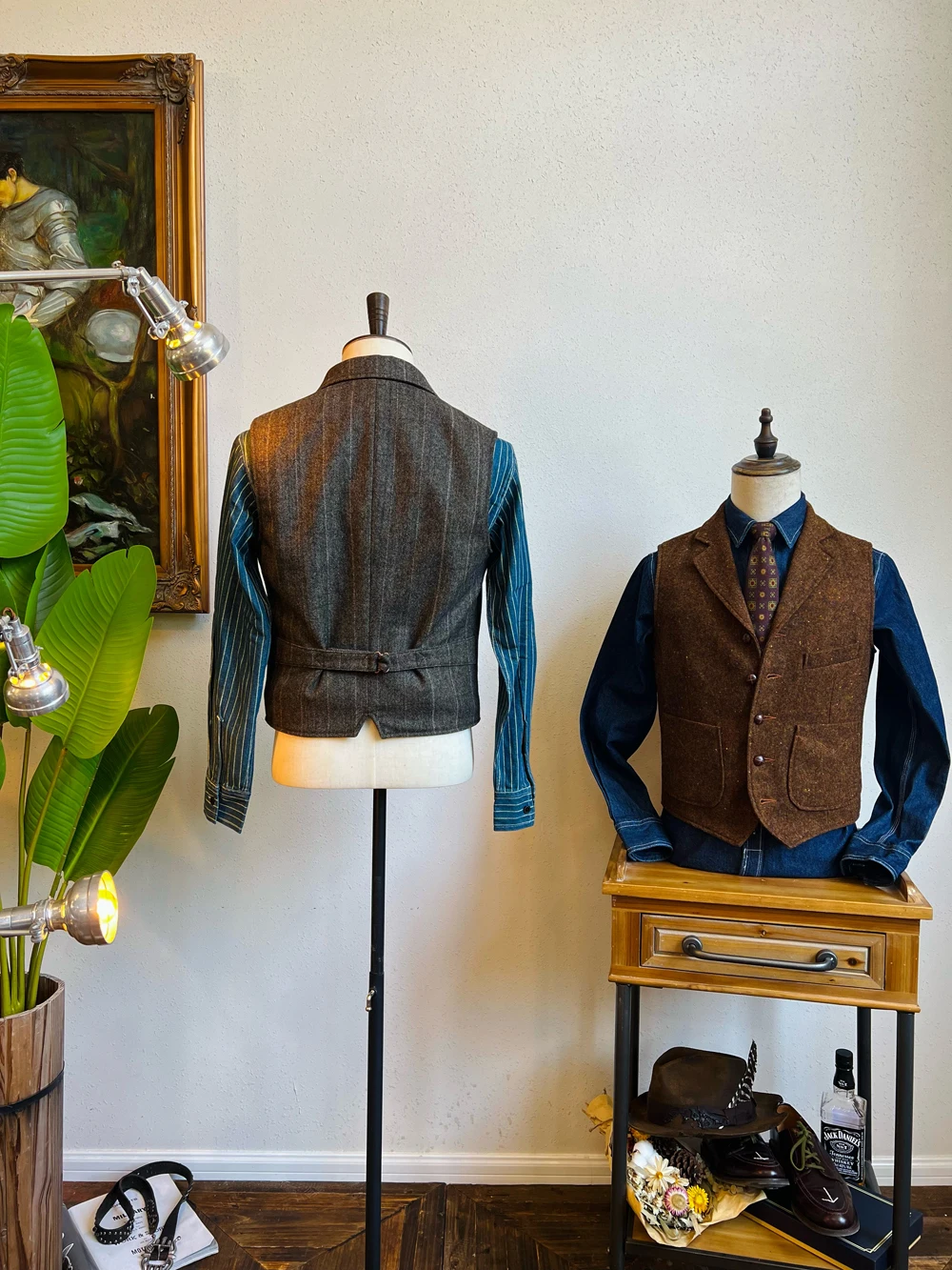 ヴ*ニ様 超希少 90's RRL Tweed Vest MADE in U.S 超希少 90's RRL Tweed Vest MADE in U.S.A American Retro Classic