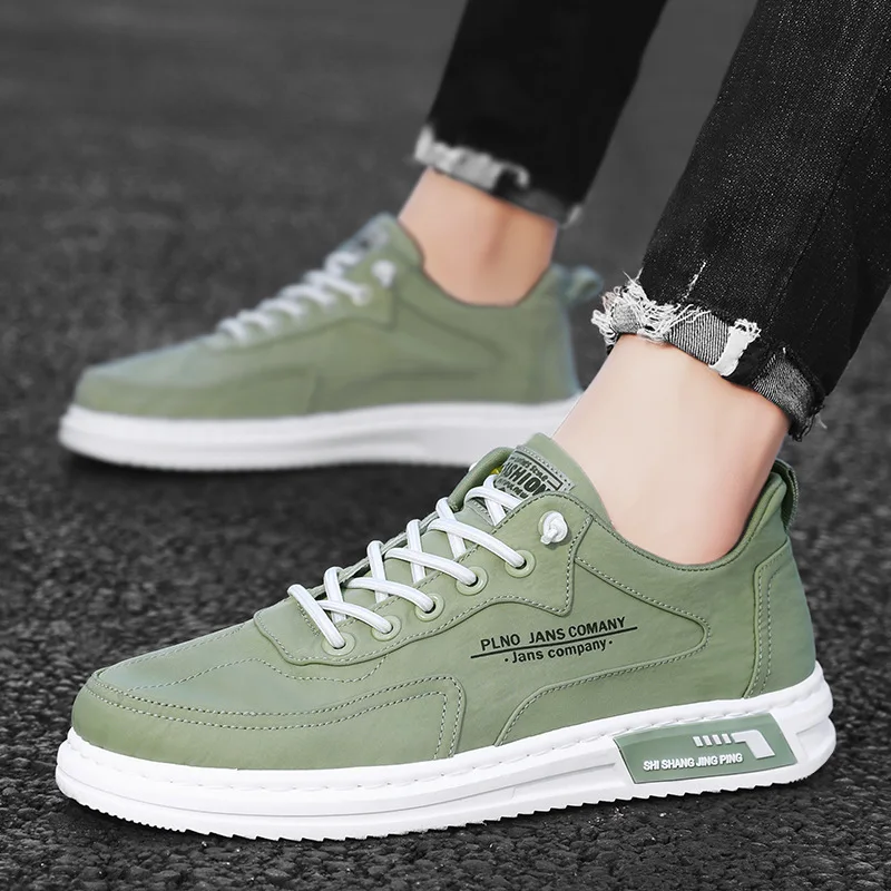 

Spring Elegant Breathable Men Espadrilles Comfortable Black Man Vulcanized Shoes Lace-up Men's Casual Loafers Boys Sneaker