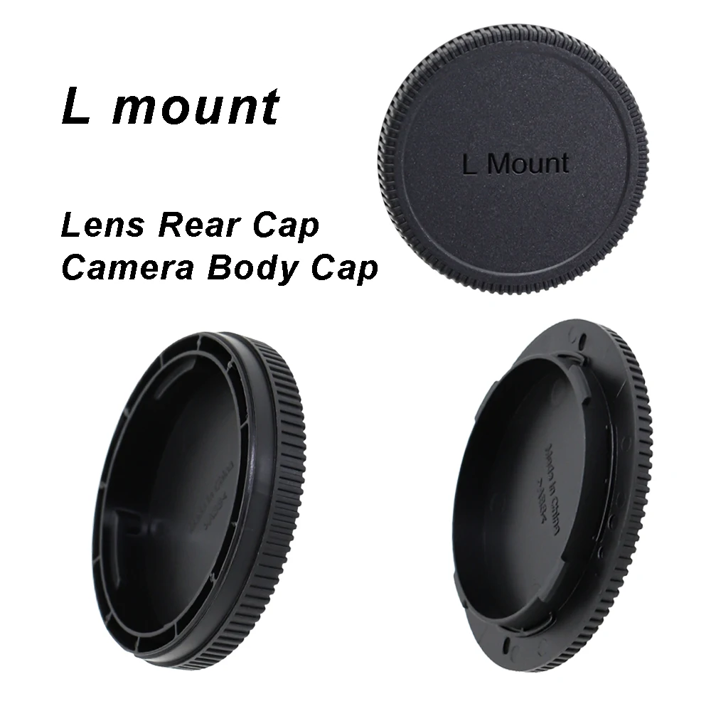 For L mount Lens Rear Cap or Camera Body Cap Plastic Lens Cover Lid for Leica TL SL CL Panasonic S1 S5 Sigma FP FPL