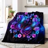 Microfiber Butterfly Blanket Super Soft Throw Blankets For Bed Bedspread Sofa Decorative Camping Picnic Winter Warm Blanket 2