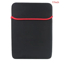 Enhanced Double - Faced Laptop Pouch - Neoprene Soft Sleeve, Waterproof Protective Case for Tablets and Laptops (Fits 10 - 17 Inches) (17inch)