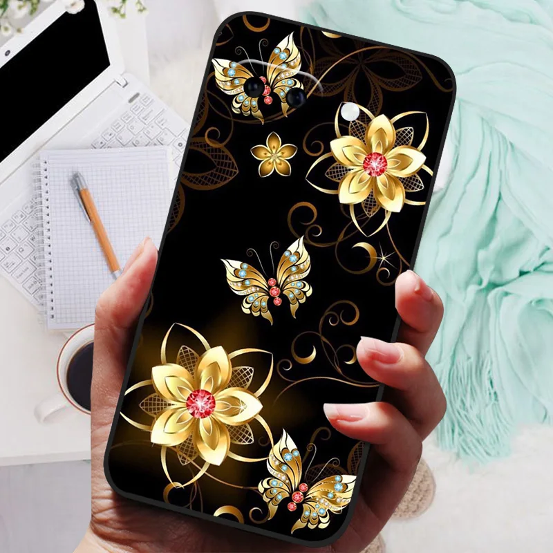 Cartoon Silicone Back Cover Phone Case - Soft Bumper Coque
