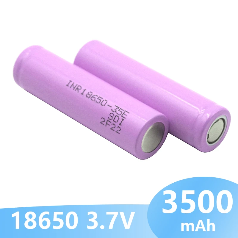 Nuova Batteria Originale 18650 3.7V 3500Mah Inr 35E 20A Scarica Batterie Ricaricabili Al Litio Per Cacciavite A 18650 Celle