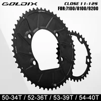 RIRO Bike Chainring for R7100 R8100 R9200 110 BCD Chainring 50-34T 52-36T 53-39T 54-40T Road Bicycle Chainwheel for SHIMANO 105 1