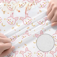 Disposable Four-piece Bed Sheet Set Skin-friendly Bedding Korean Fashion Travel Bed Cover Sets Breathable Non-slip Universal Ins 4
