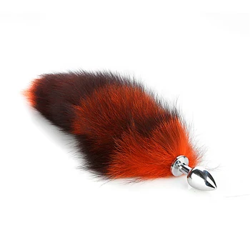 Erotic Products Metal Anal Plug Sex Toys For Women Dilator Anus Fox Tail Adult Games BDSM Set Prostate Massager Intimate Goods 4