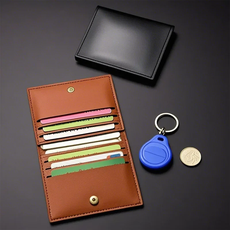 Card Bag Slim And Compact Bank ID Card Case Driver's License Wallet Simple And Anti Demagnetization Holder