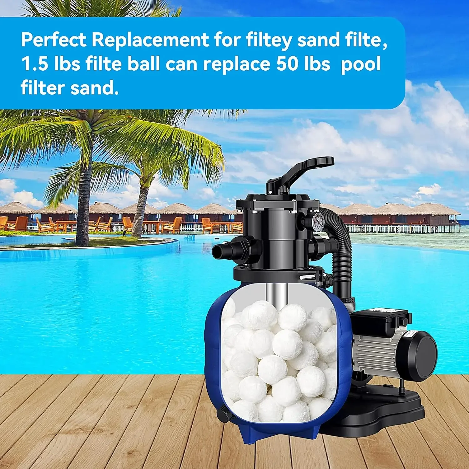Pool Filter Cleaner Swimming Pool Cleaning Kit for Sand Filter Pump