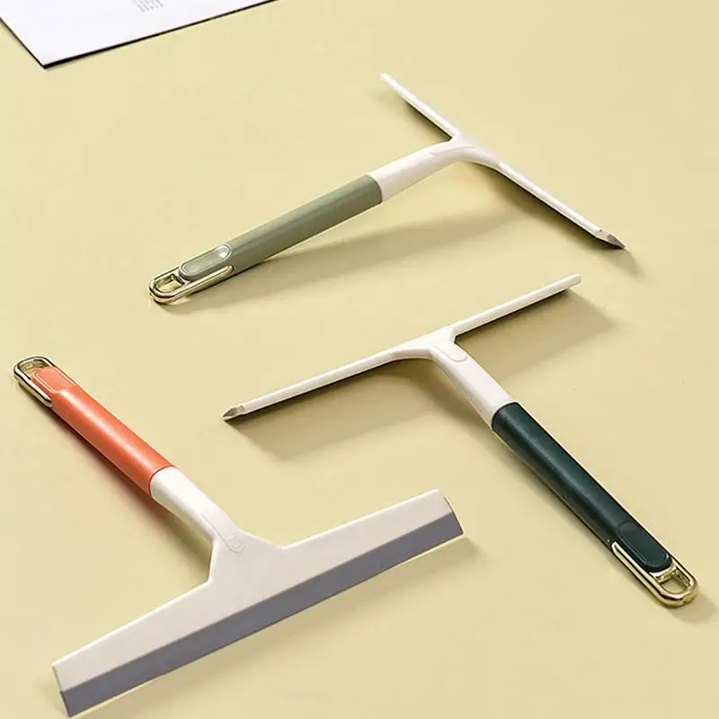 

Shower Squeegee Mirror Cleaner Car Glass Wiper Rubber Window Scraper Window Tint Squeegee Rubber Window Cleaner Squeegee For
