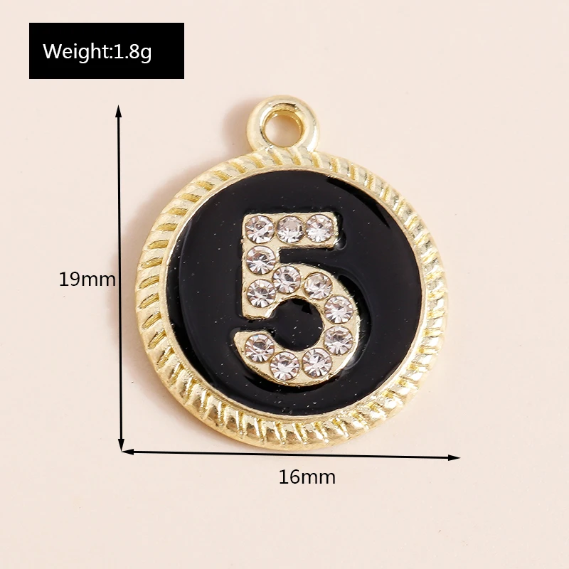 Leslie 10 Stück weiße Kristallperlen-Handtaschen-Schleifenanhänger für Damen, Taschen, Ohrringe, Halsketten, Schmuckherstellung, handgemachter Anhänger, DIY – Detail 15