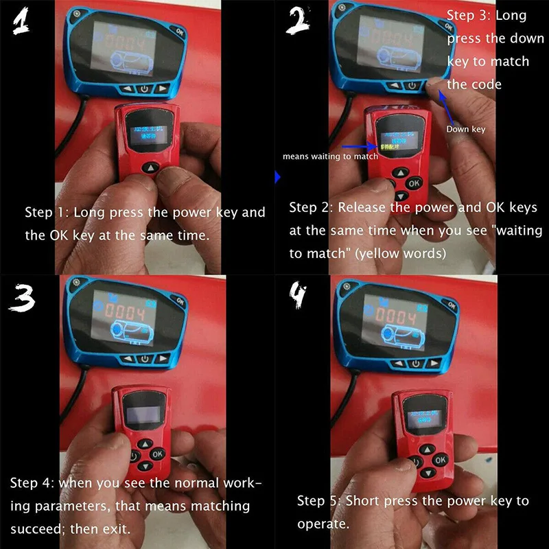 Chauffage De Stationnement à Distance, Contrôleur De Chauffage De