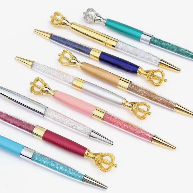 

1Pcs New Metal Ballpoint Pen Hollow Love Cute Signature Business Office Gift Pen Stationery Office & School