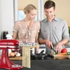 Pasta Maker for Kitchenaid Attachments，3 in 1 Stainless Steel Pasta Attachment for Kitchenaid Stand Mixer, Included Pasta Roller 4