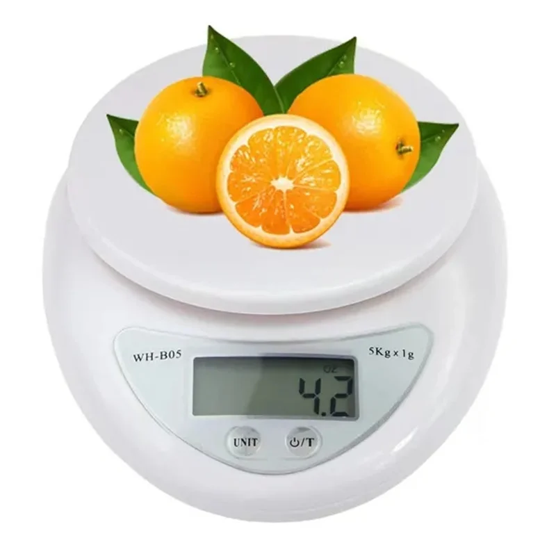 5kg/1g Portable Digital Scale LED Electronic Scales Postal Food Balance Measuring Weight Kitchen LED Electronic Scales