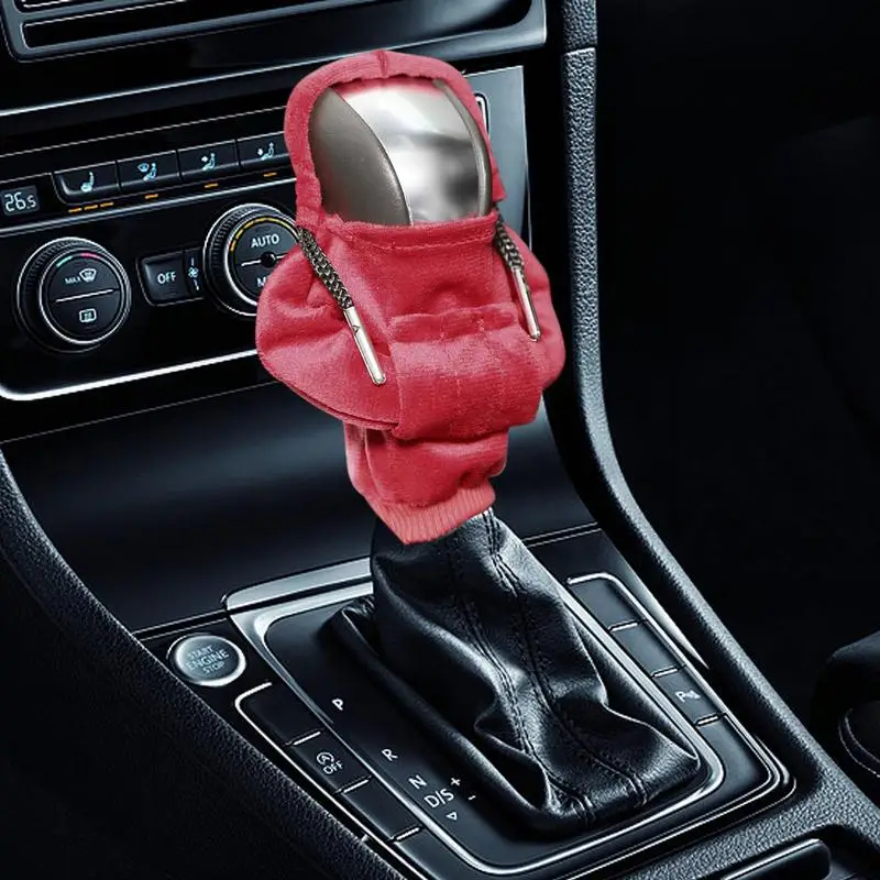 Car Gear Shift Cover Car Styling Hoodie Shifting Lever Manual Handle Kit  Auto Gear Shift Knob Cover Auto Interior Accessories