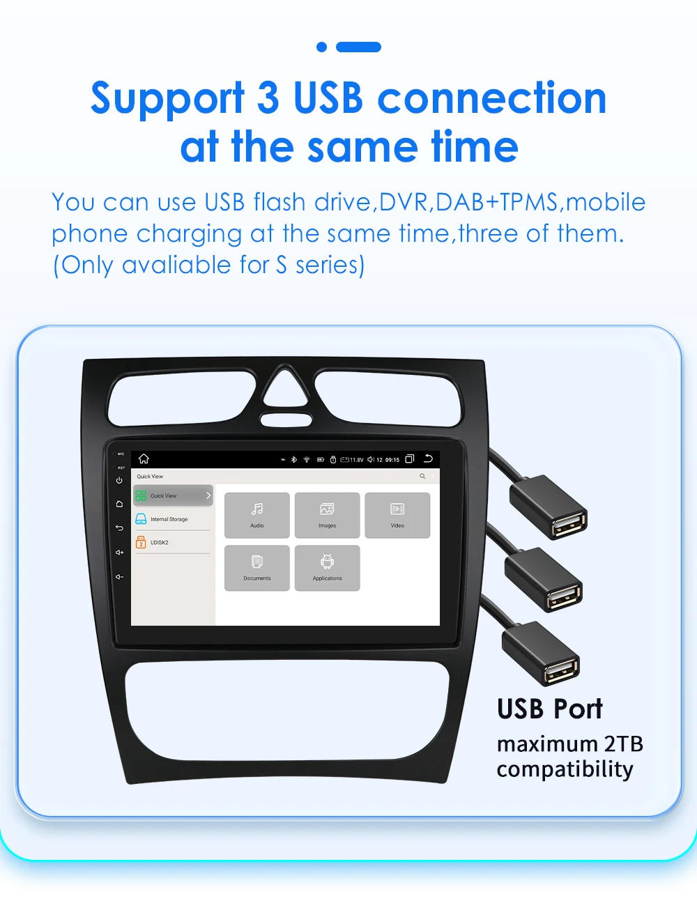 4G 8Core Android Autoradio für Mercedes Benz CLK-C209/W209 A-W168 C-W203 G-W463 Viano Vito Multimedia Player GPS Stereo Carplay – Detail 29