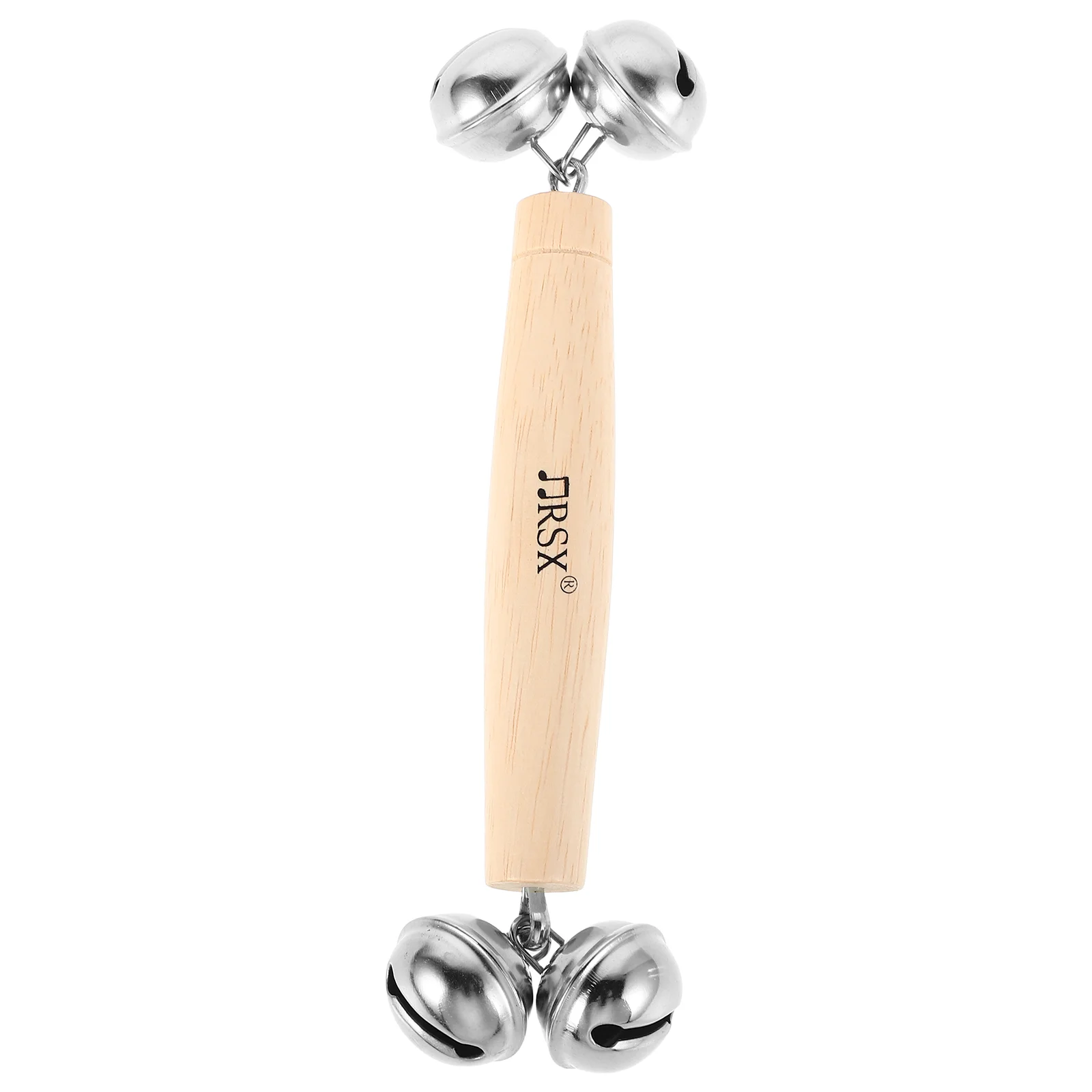 Childrens Wooden Jingle Call Bell Ideal For Early Childhood Education Handheld Percussion Instrument For Kindergarten And Daycar