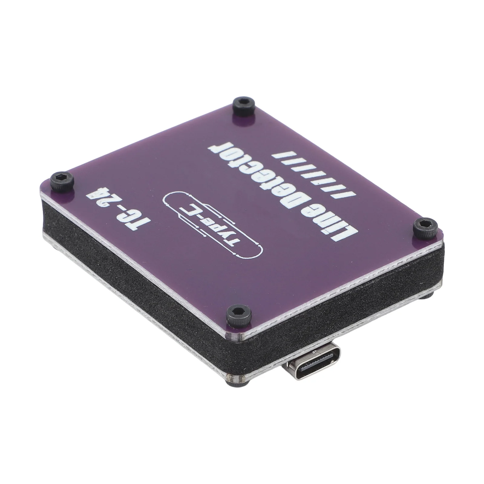 USB-C 케이블 테스터 TC24 TypeC 케이블 테스터(듀얼 엔드 지원 및 24핀 포함) 전자제품 수리 및 유지보수 테스트용