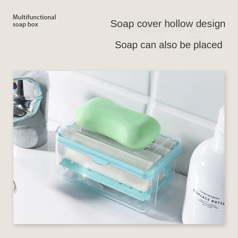 Soap Box Hands Free Foaming Soap Dish Multifunctional Soap Dish