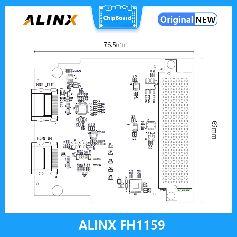 ALINX-FH1159: FMC HPC �������̽�-4K HDMI ���� �Է�/��� �������̽� ����� ī��, FMC ���� ����, FPGA �����