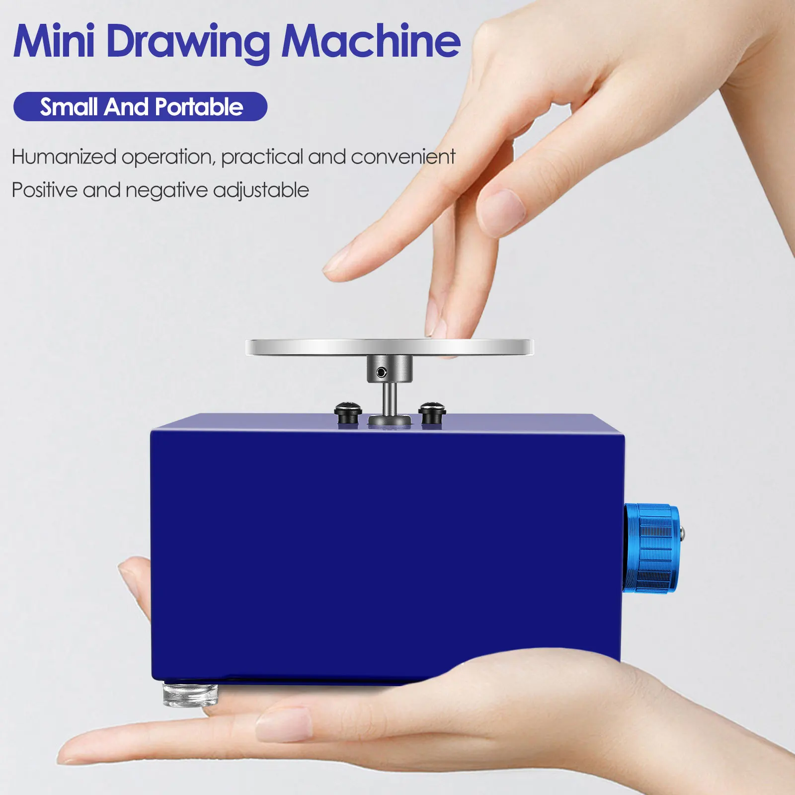  Mini Pottery Wheel Machine, Ceramic Electric DIY Potter's Wheel  Forming Machine with 2000RPM Art Craft Clay Tools for Children Adults Kids  (Blue)